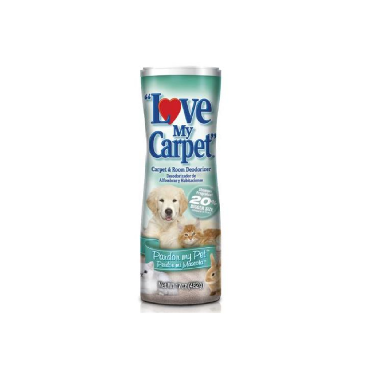 Love My Carpet Pardon My Pet 12/17oz