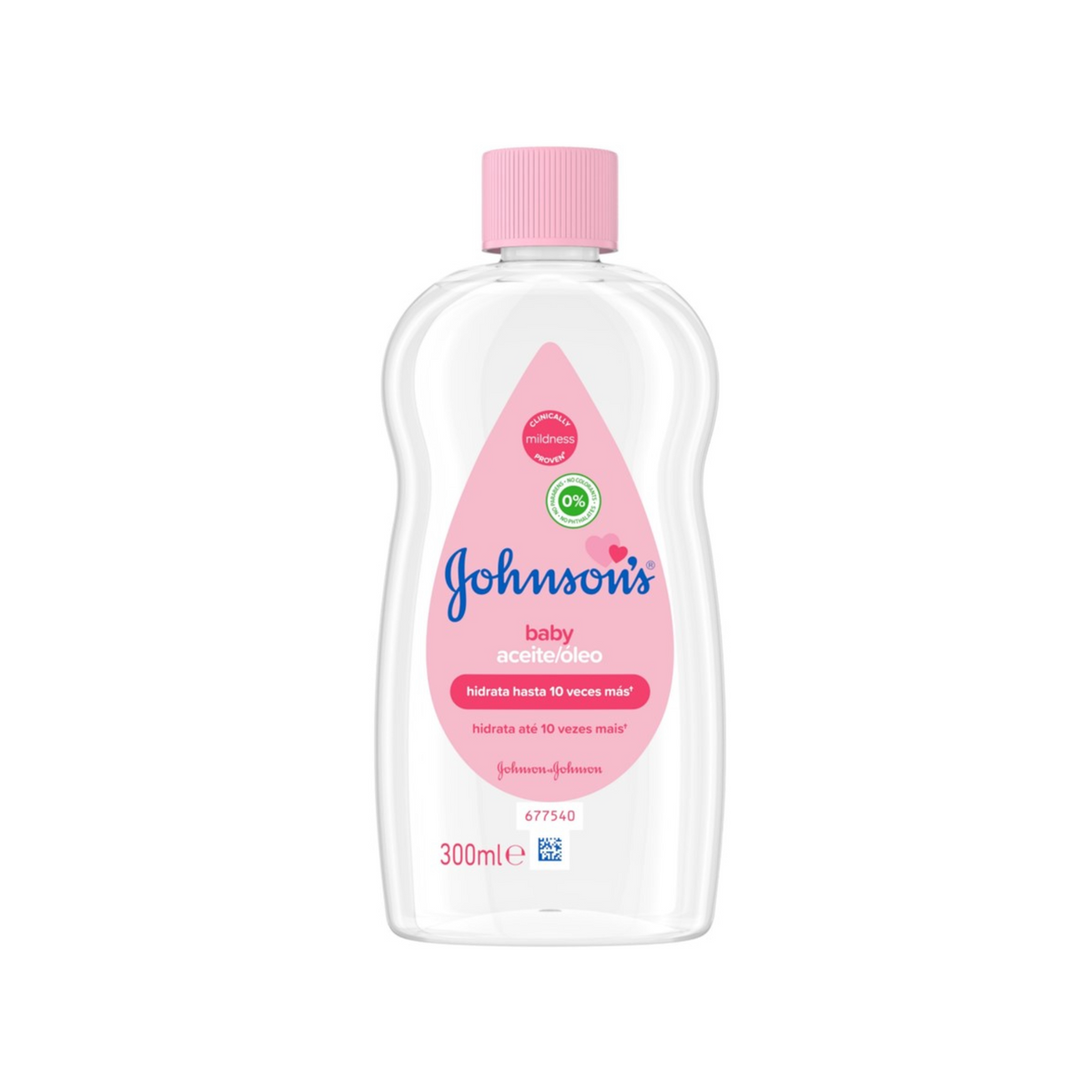 Aceite para bebé Johnson's 6/300ml
