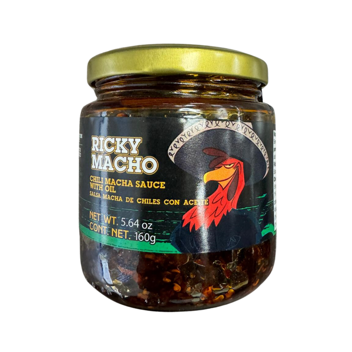 Ricky Macho Chili Macha Sauce 12/5.64oz