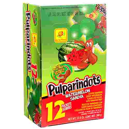 Pulparindots Sandía 12 pzas