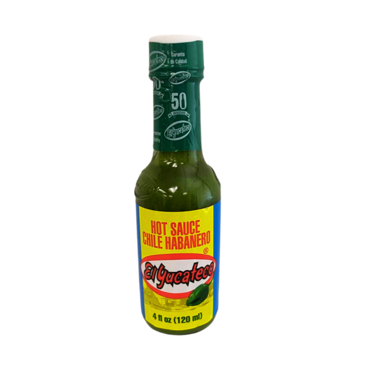 El Yucateco Habanero Verde 12/4oz