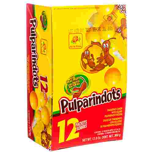Pulparindots Tamarindo 12 pzas