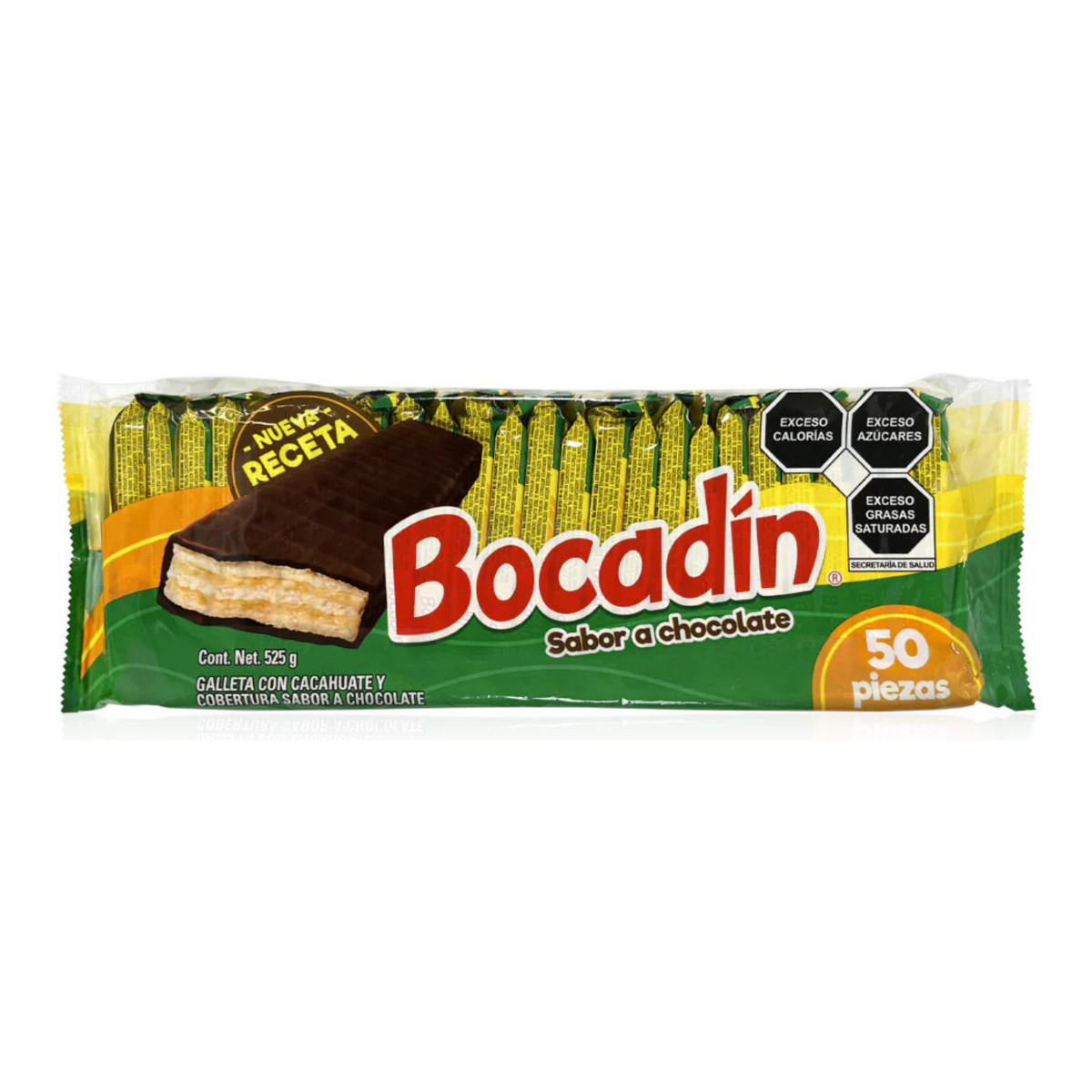 Galletas de oblea con chocolate Bocadin