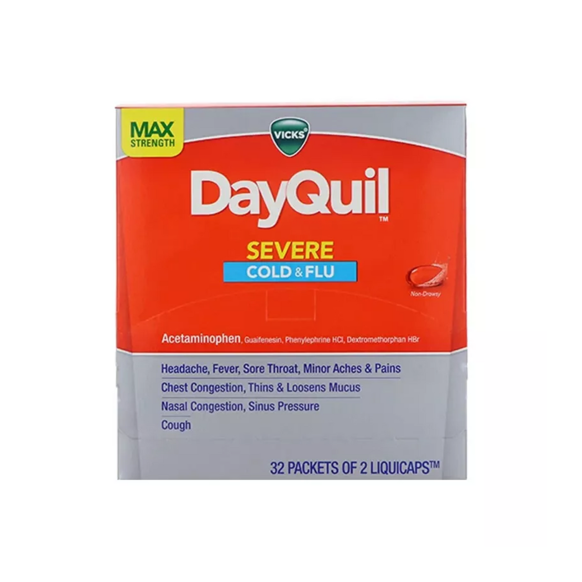 DayQuil Severe Cold & Flu, 32 unidades
