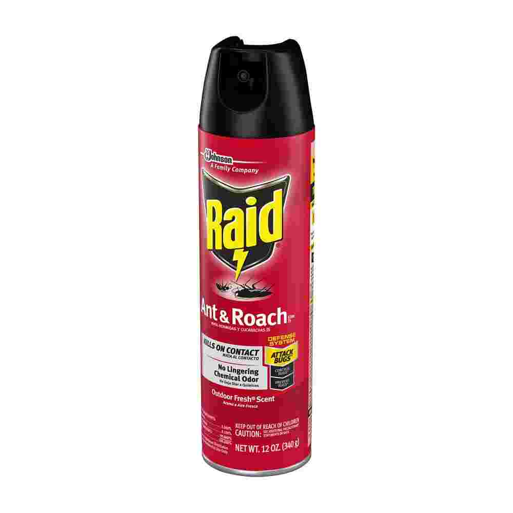 Raid Ant & Roach Outdoor Fresh 12/12oz