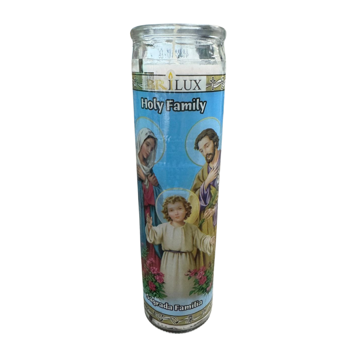 Religious Candle Sagrada Familia 12/1ct