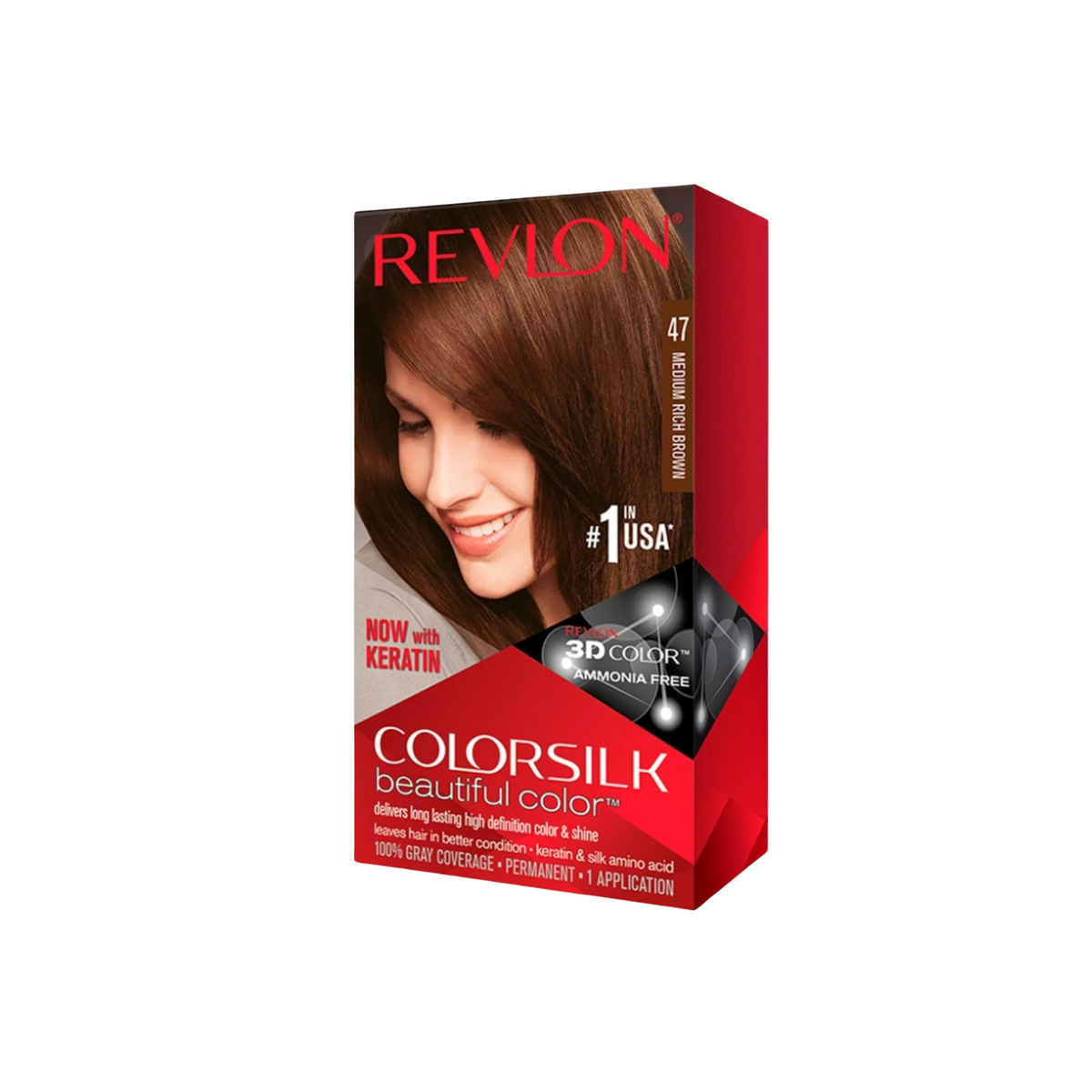 Revlon #47 Castaño Rico Medio 3/10oz