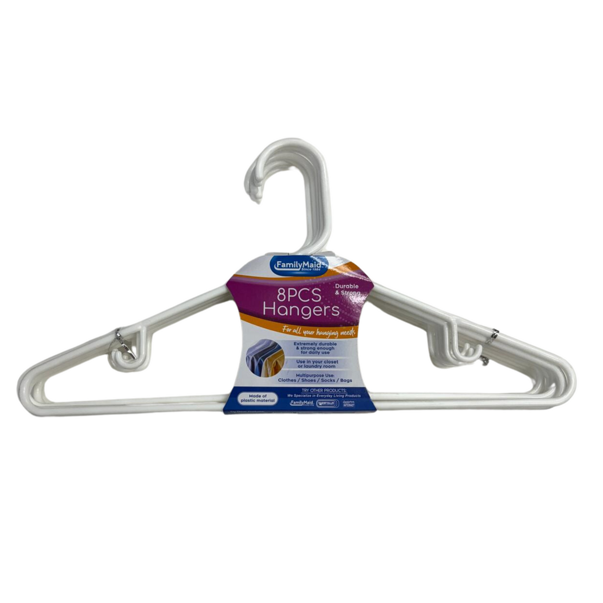 Perchas FamilyMaid 12/8ct