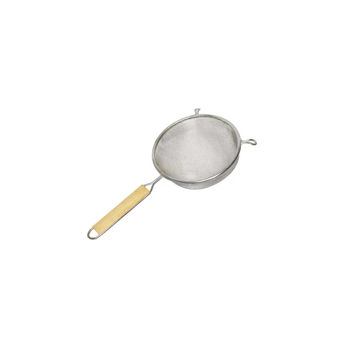 Colador de malla con mango de madera pequeño 12/1ct