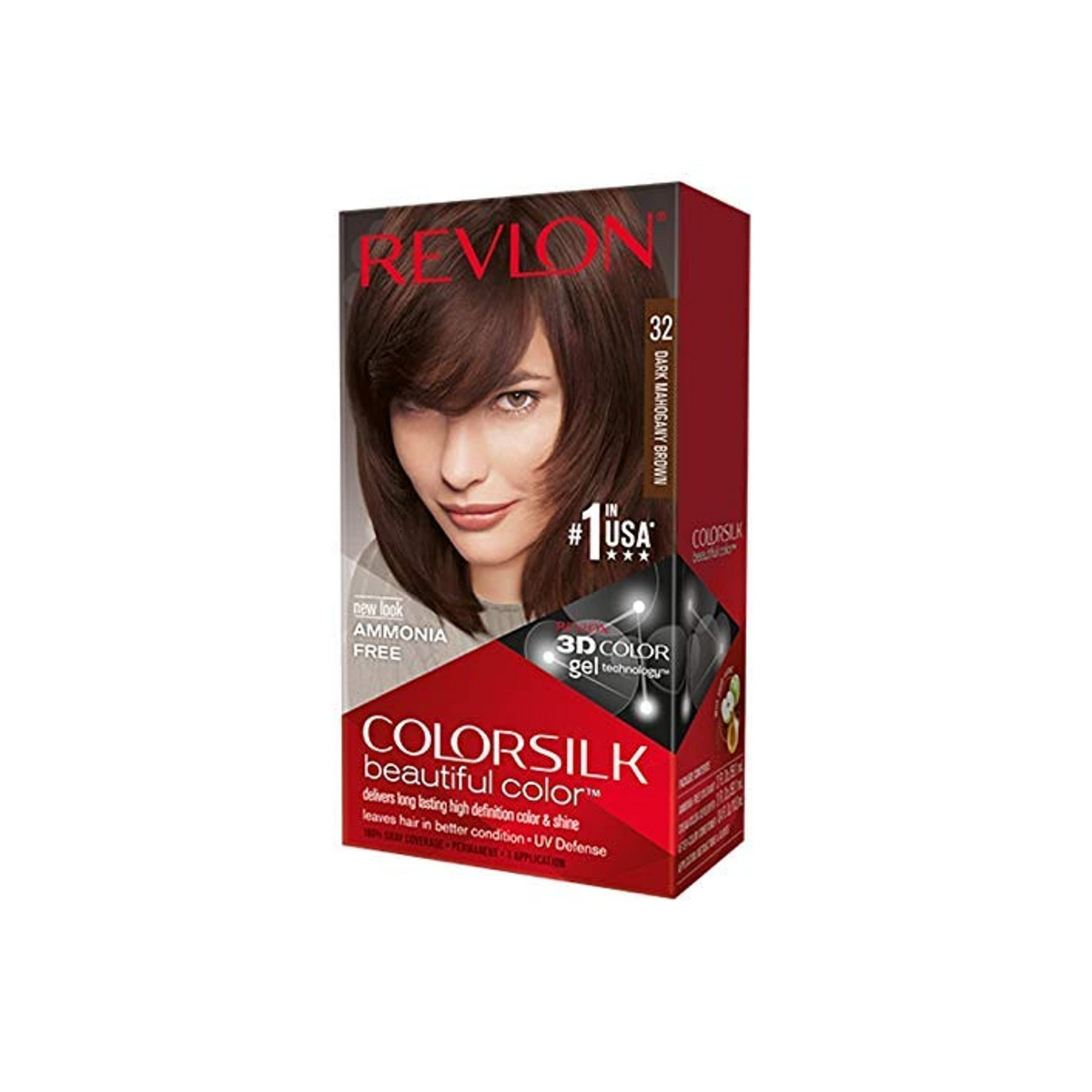Revlon #32 Castaño Caoba Oscuro 3/10oz