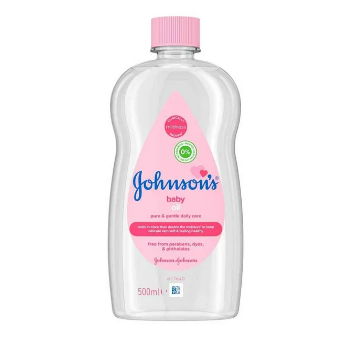 Aceite para bebé Johnson's 6/500ml