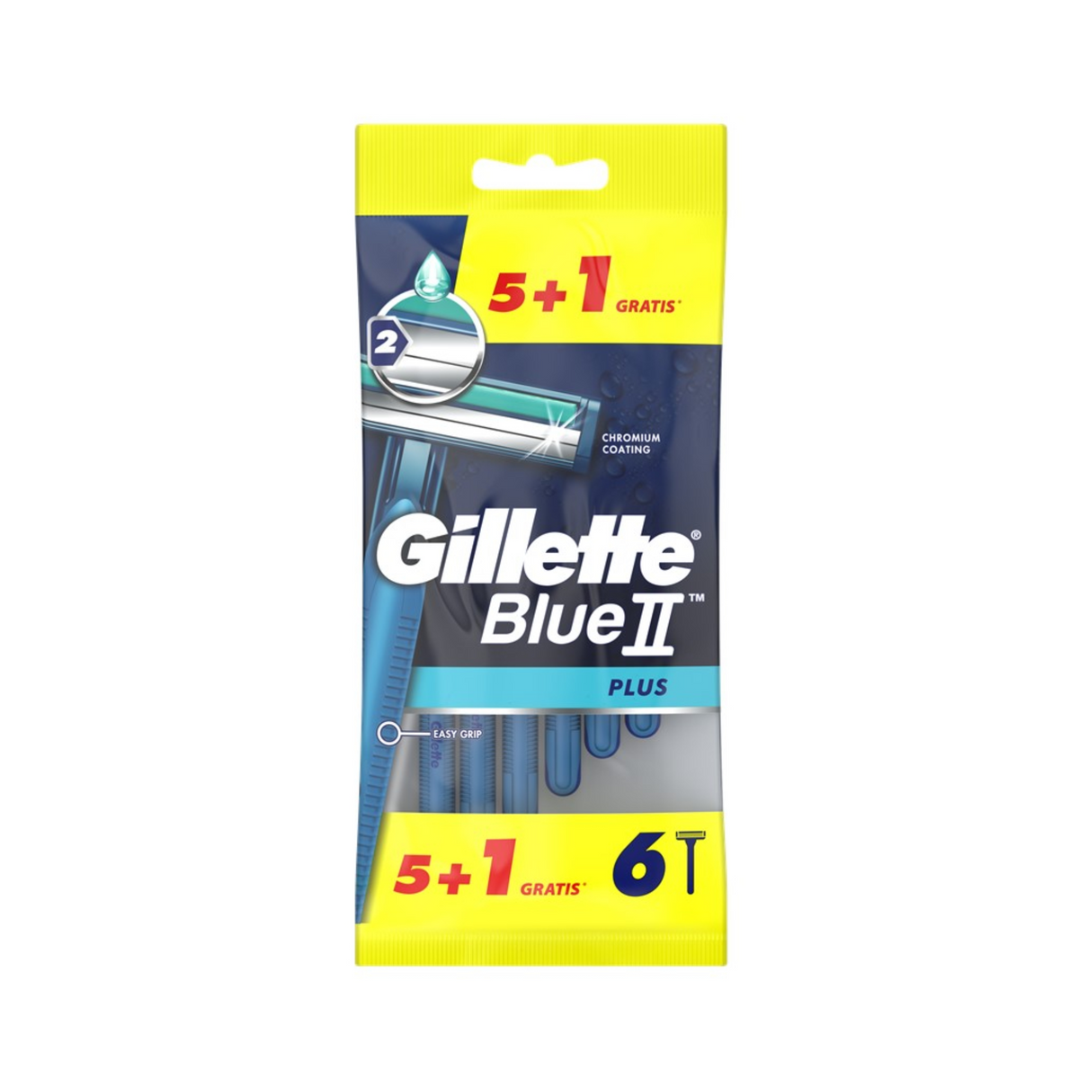 Maquinilla de afeitar Gillette Blue Plus 20/6 unidades