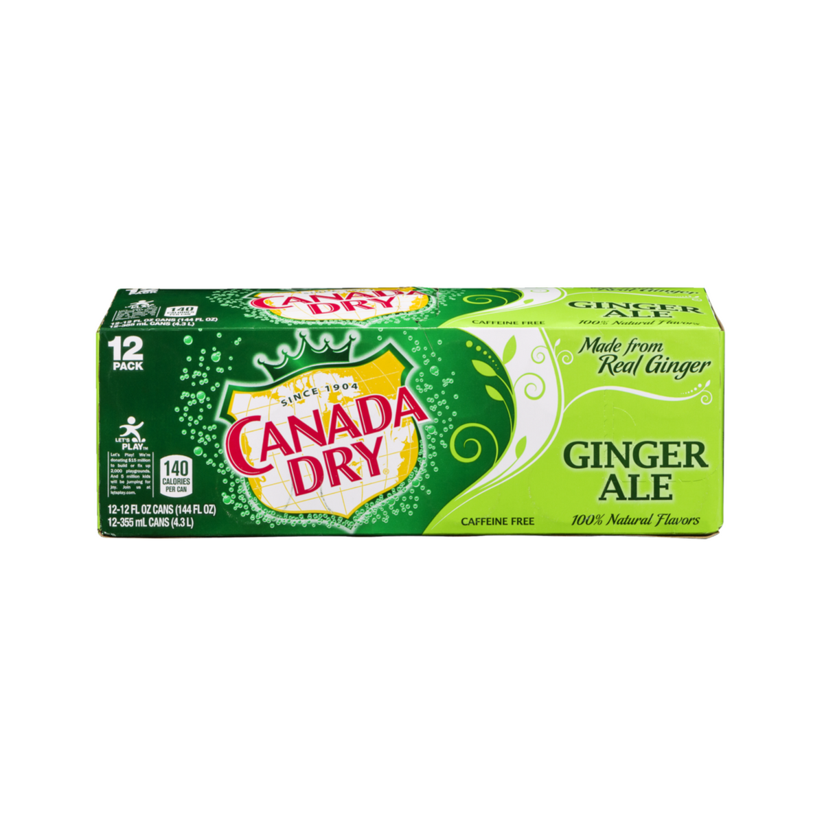 Lata de Canada Dry Ginger Ale de 12oz +0.60CRV