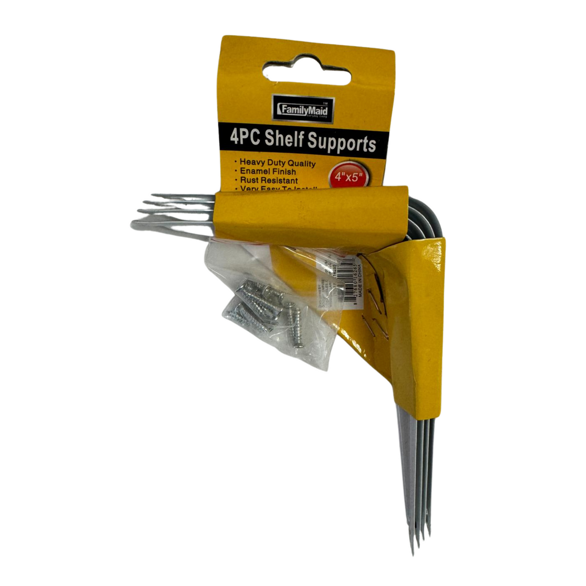 Soporte para estante 4"x5" 12/4ct