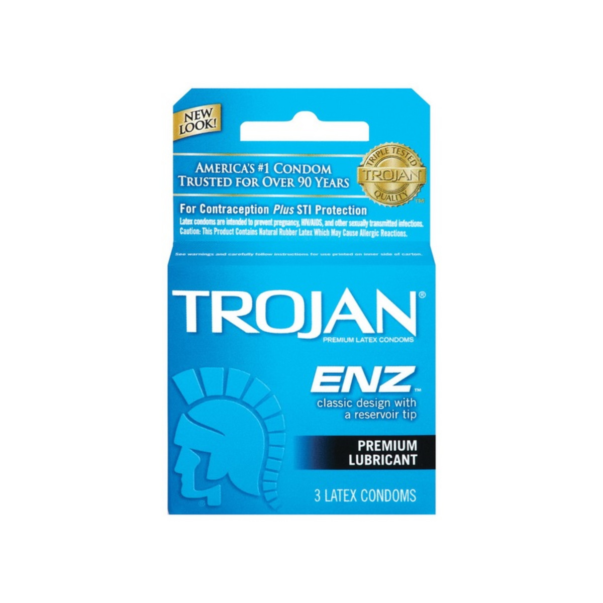 Condones Trojan ENZ 6/3ct
