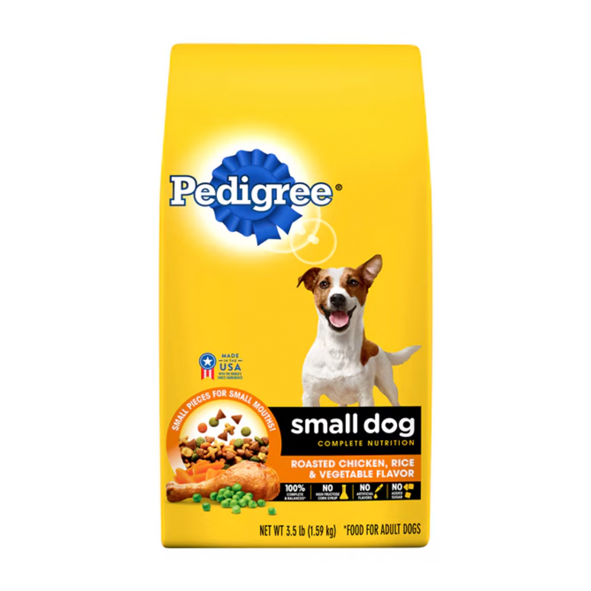 Pedigree Small Dog Pollo Asado 4/3.5Lb