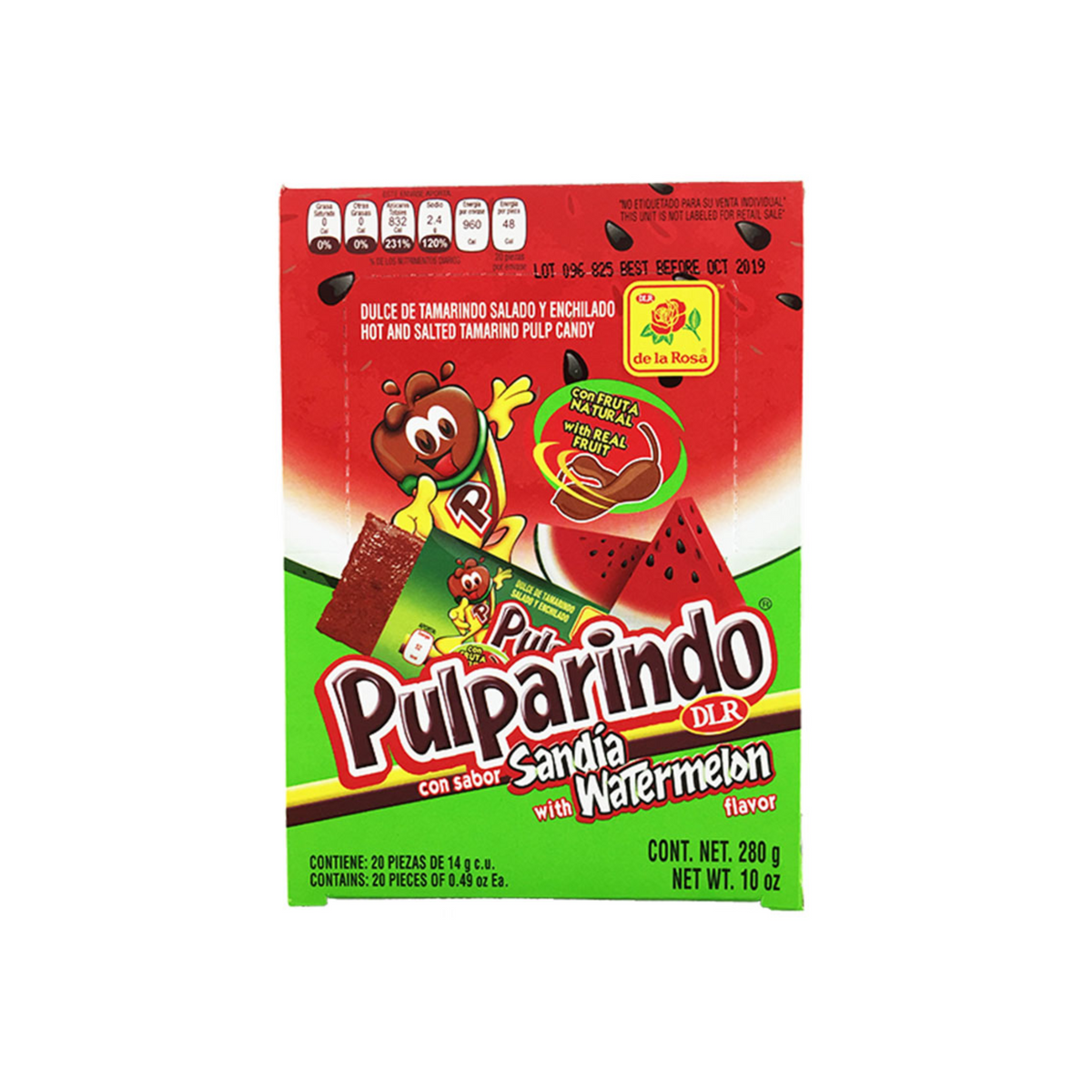 Pulparindo Sandía 20 piezas