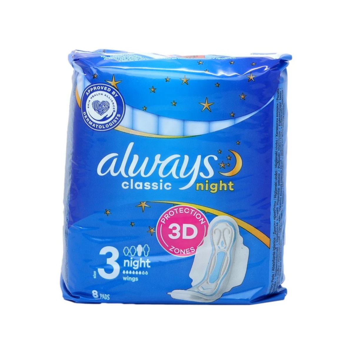 Always Classic Night Talla 3 16/8 unidades