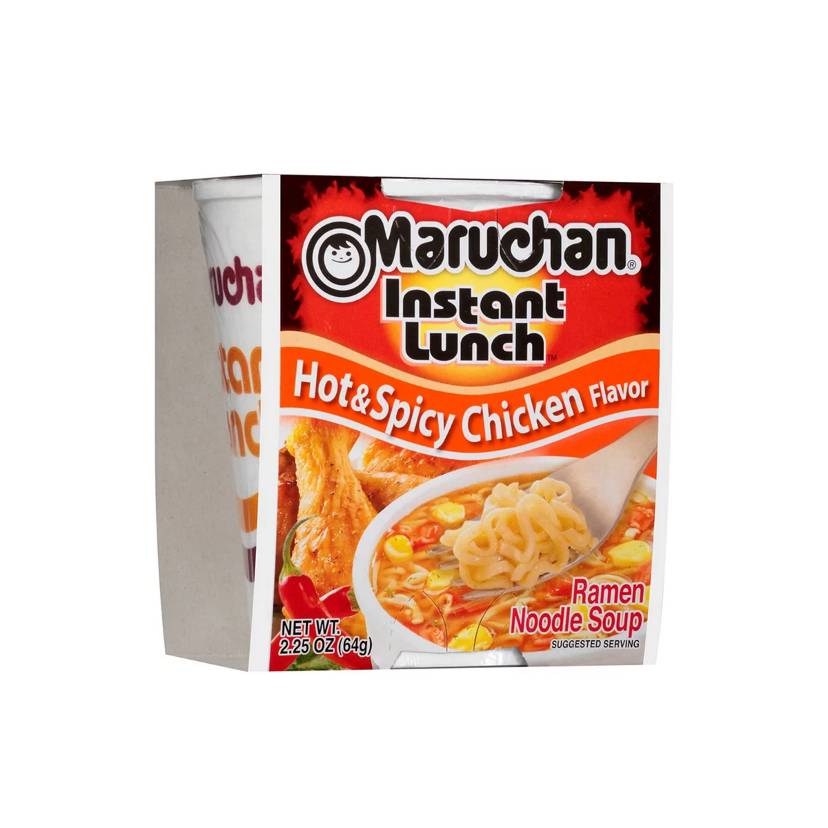 Maruchan Sopa Ramen de Pollo Picante, Vaso de 12/2.25oz