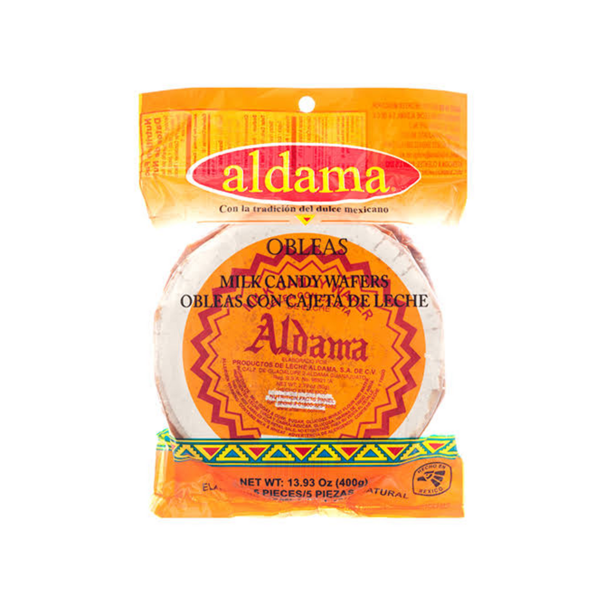 Obleas grandes Aldama 5 ct.