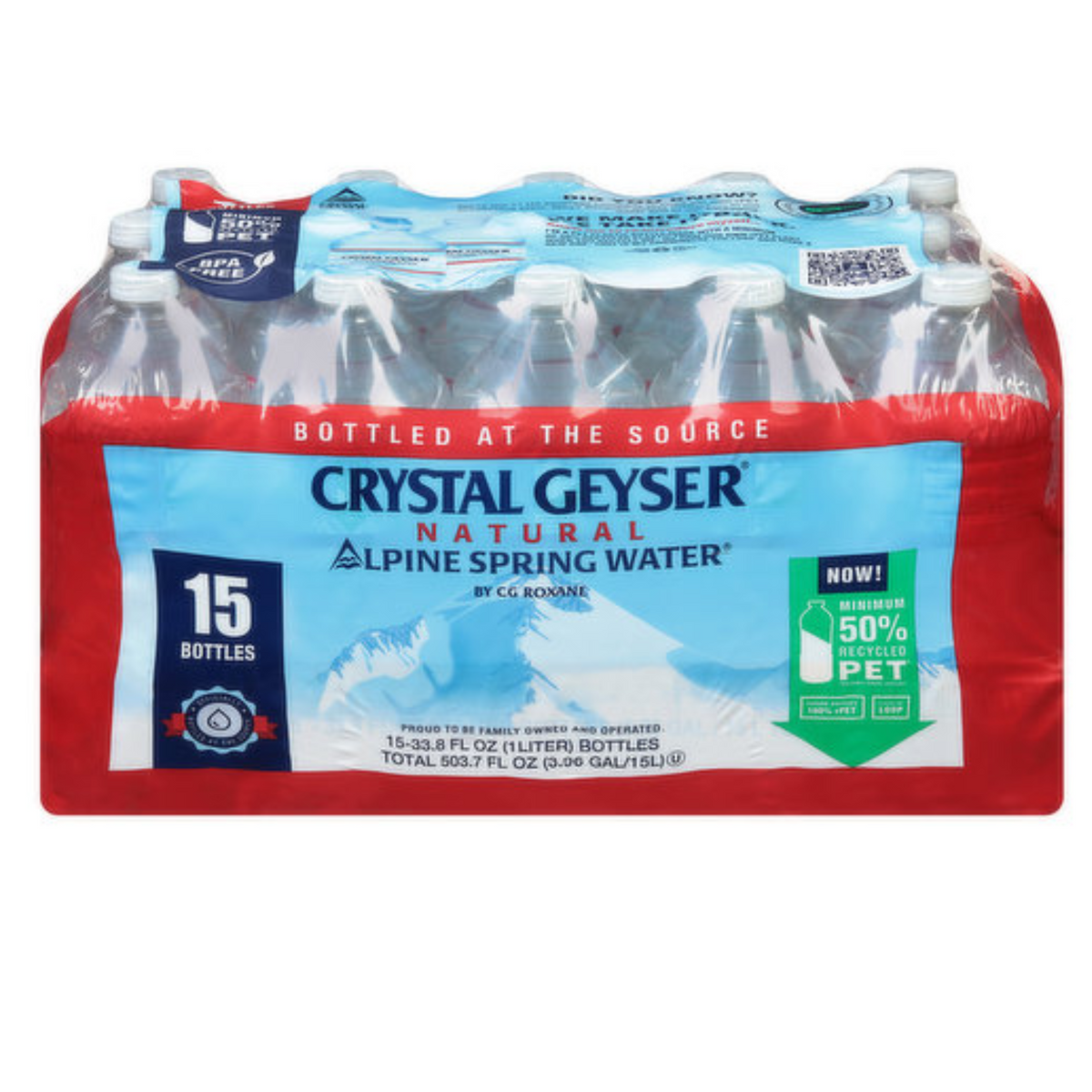 Crystal Geyser 15/1L +1.50CRV