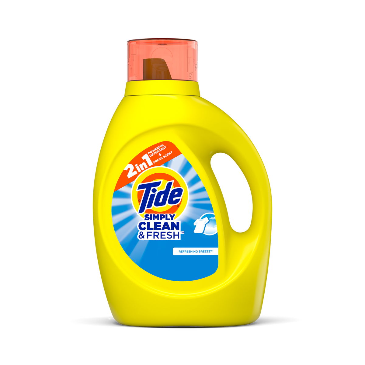 Detergente Tide Refreshing Breeze 6/34oz