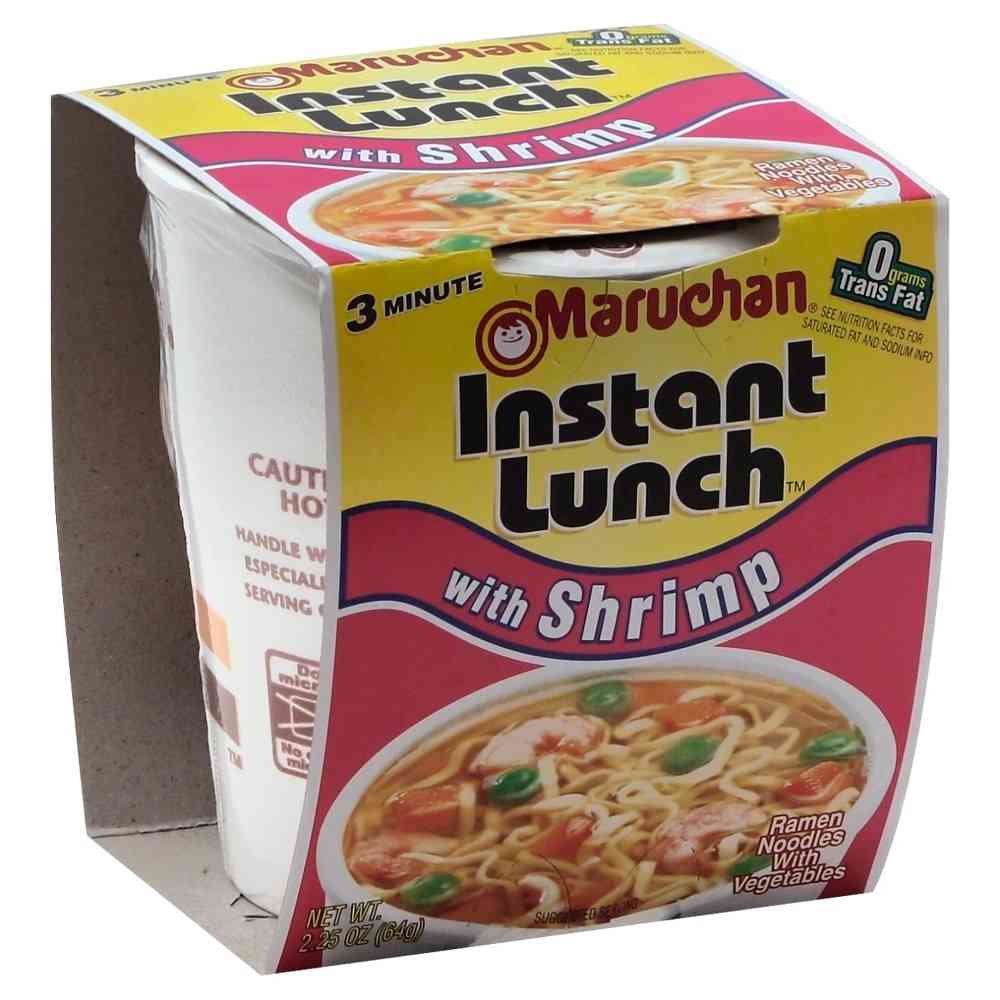 Maruchan Ramen de Camarón en Vaso 12/2.25oz