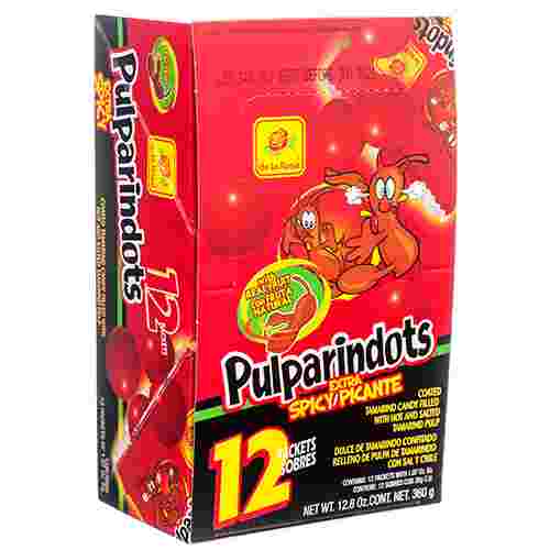Pulparindots Extra Picante 12 piezas