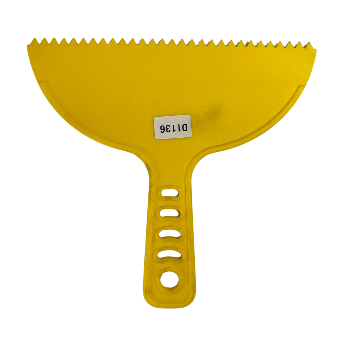 Rascador de plástico amarillo 12/1ct