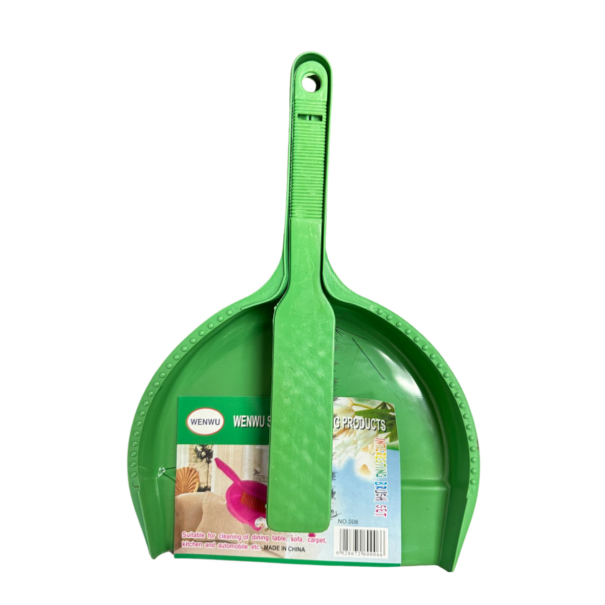 Recogedor con cepillo 12/1ud