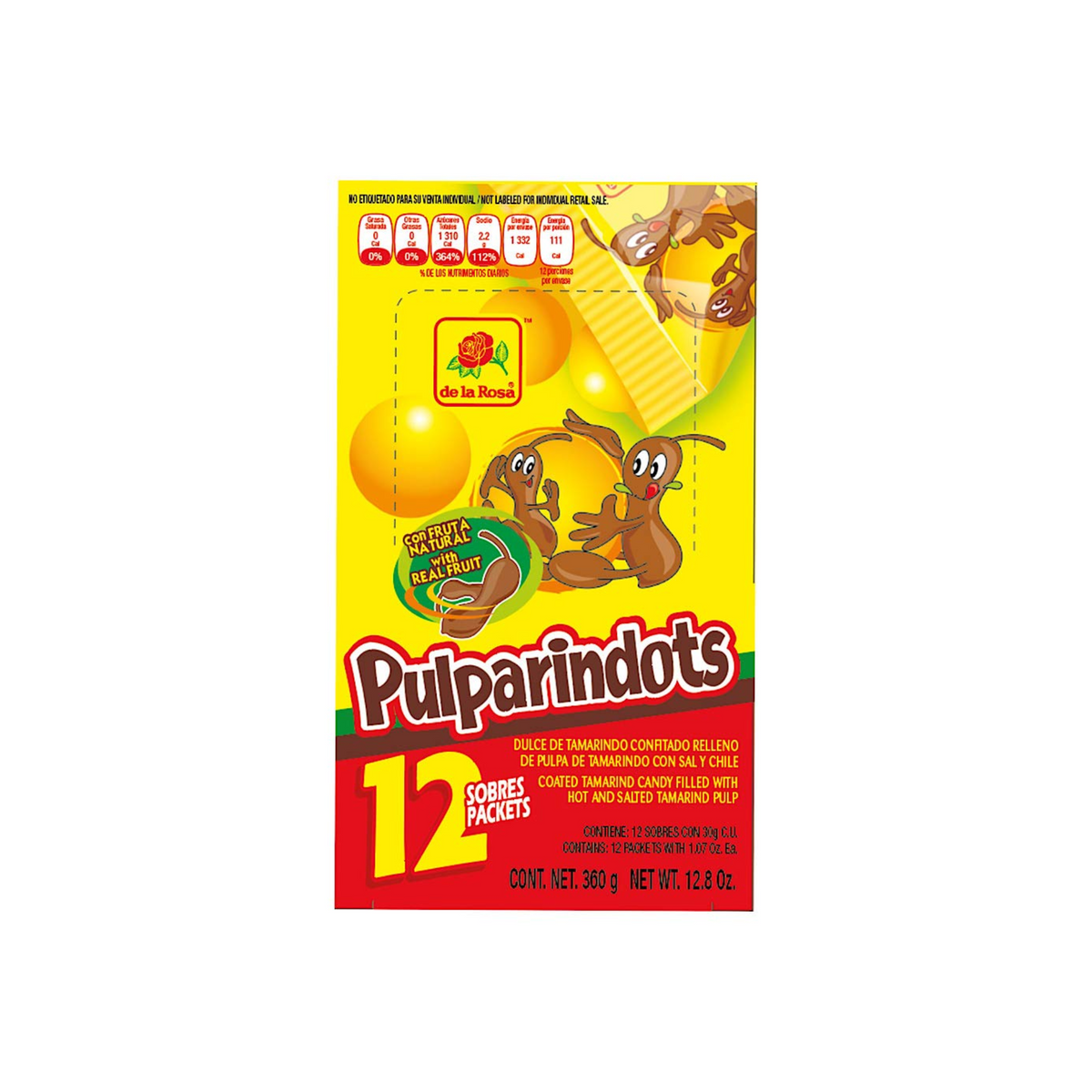 Pulparindots Mango 12 unidades