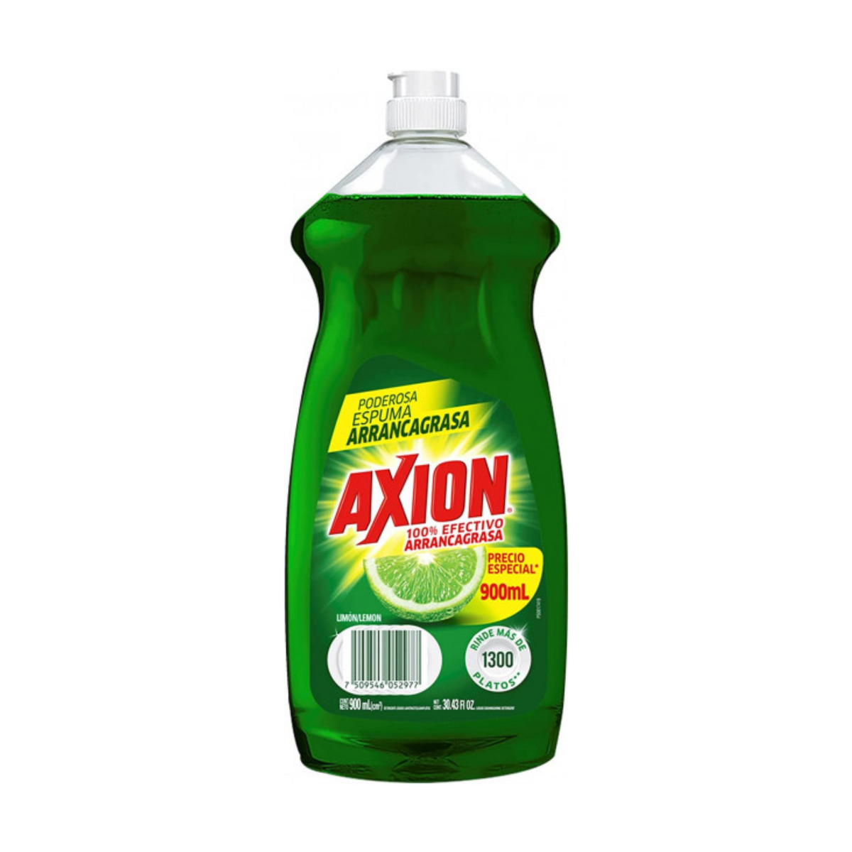 Lavaplatos Axion Limón 12/900ml