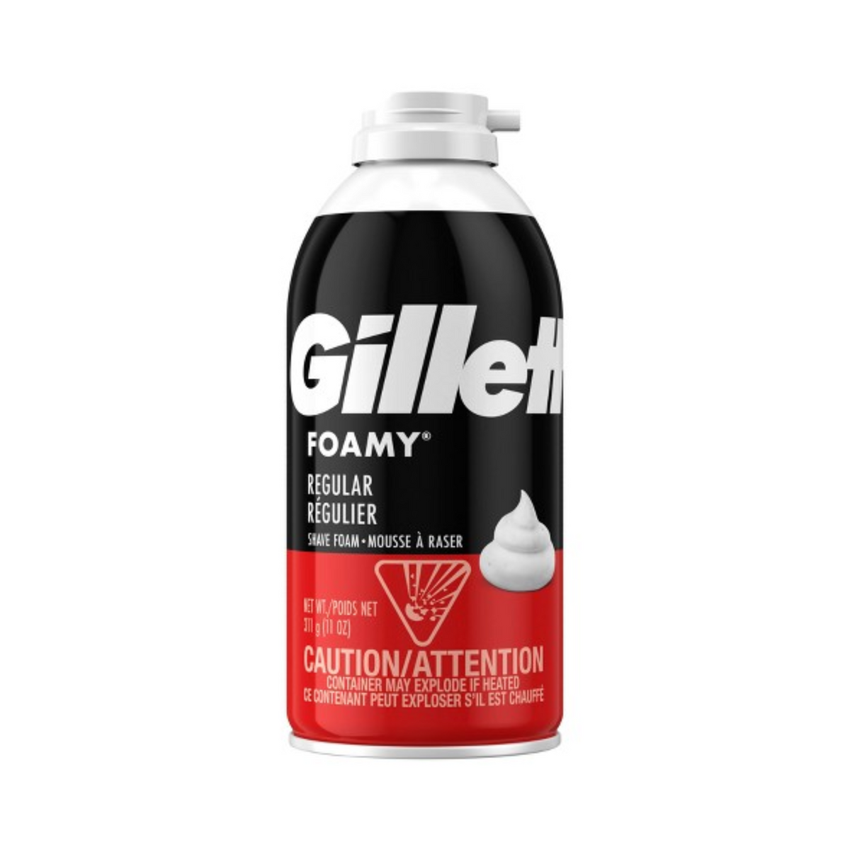 Gillette Shaving Foam Regular 6/11oz