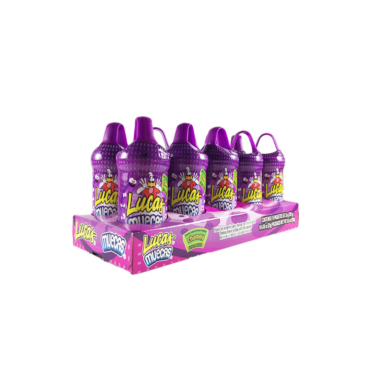 Lucas Muecas Chamoy 10 unidades