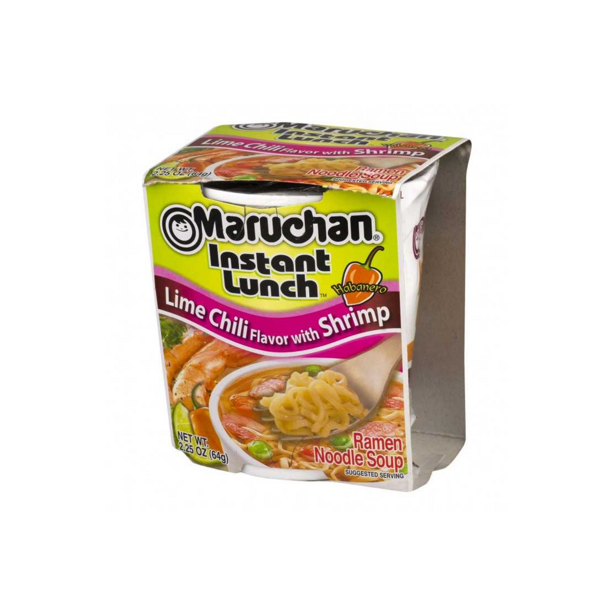 Maruchan de camarón con chile y limón 12/2.25oz