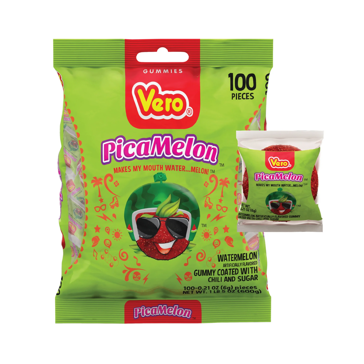 Vero Pica Sandia 100 unidades