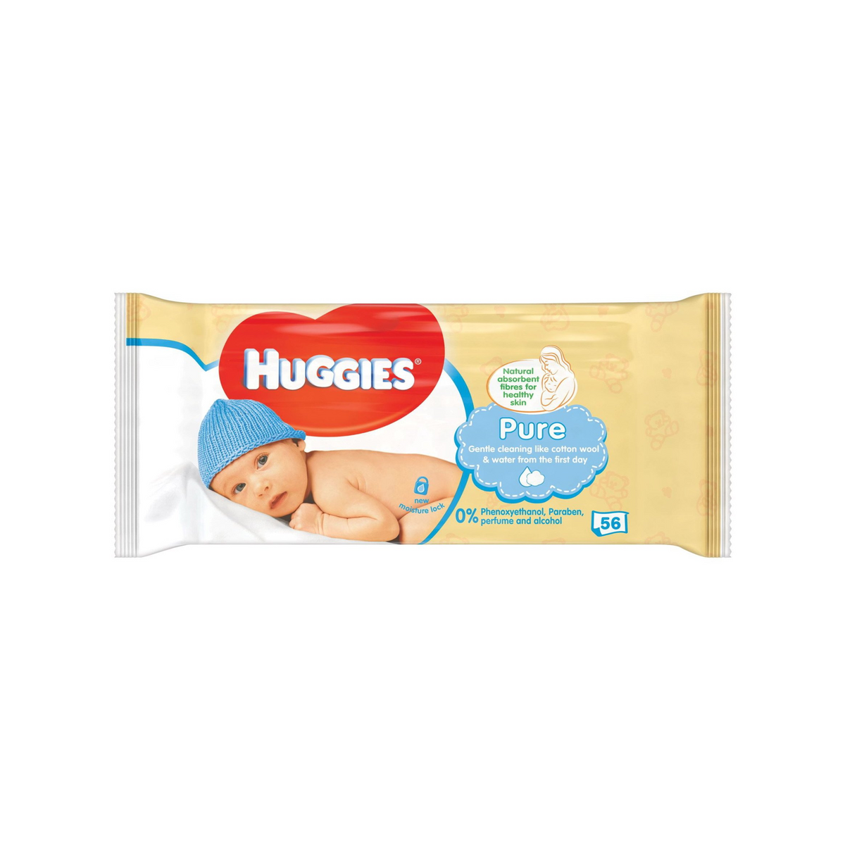 Toallitas Húmedas Huggies Pure Baby 10/56 unidades