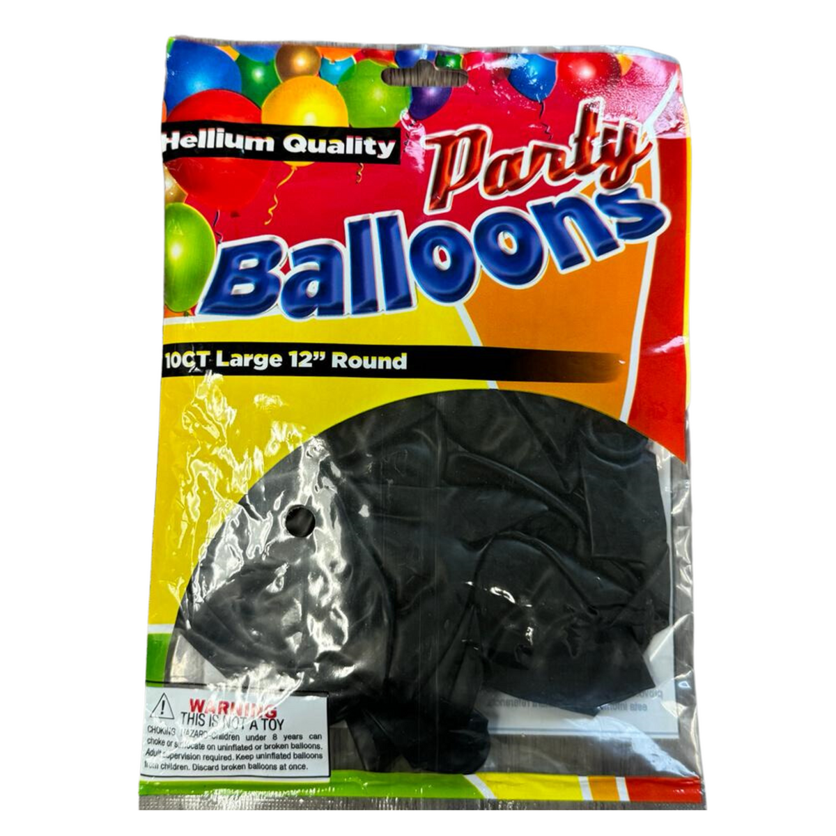 Balloons Black 12/10ct
