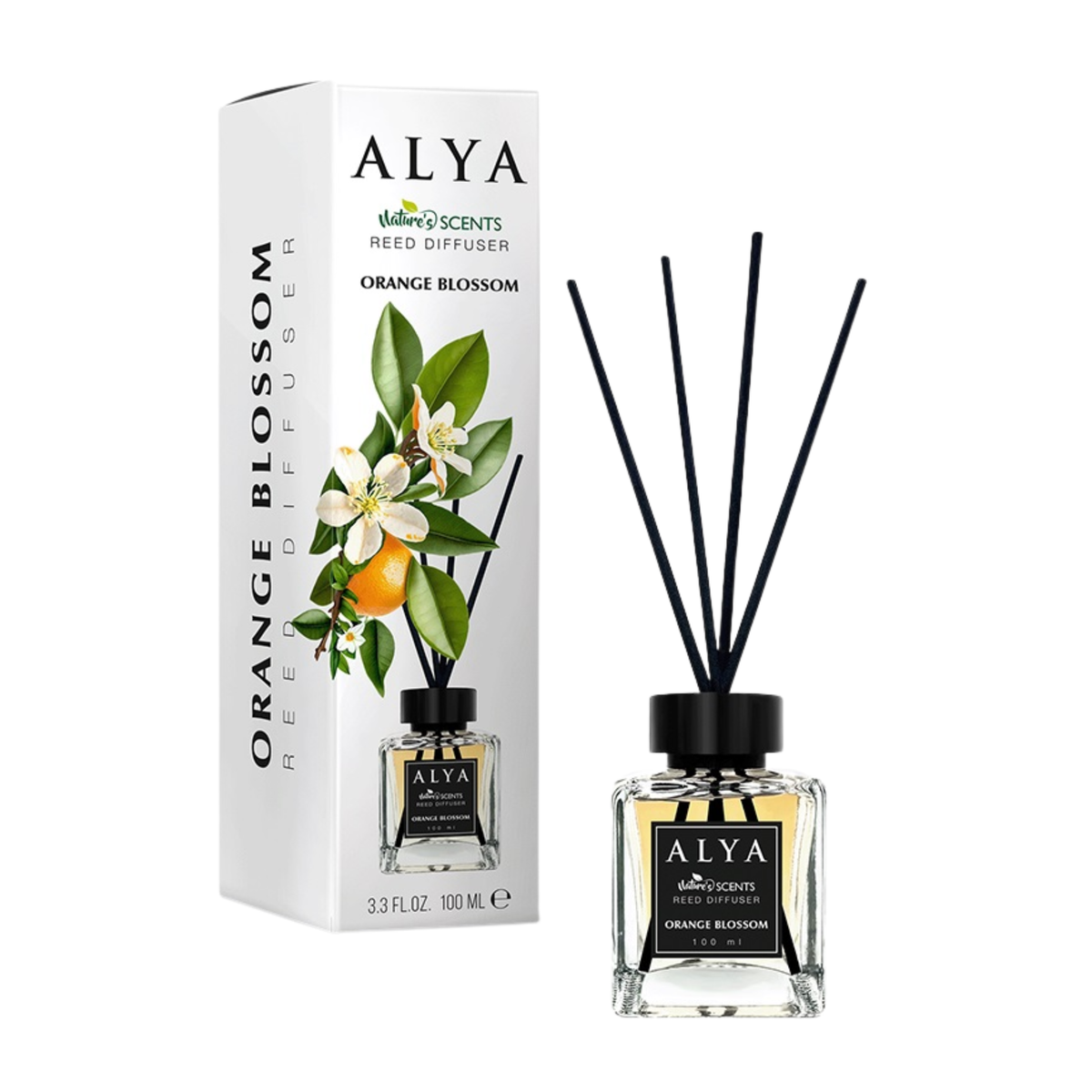 ALYA Reed Diffuser Orange Blossom 12/3.3oz