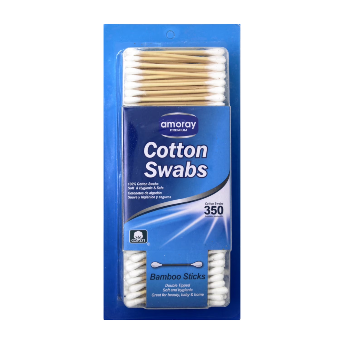 Amoray Cotton Swabs 12/350ct