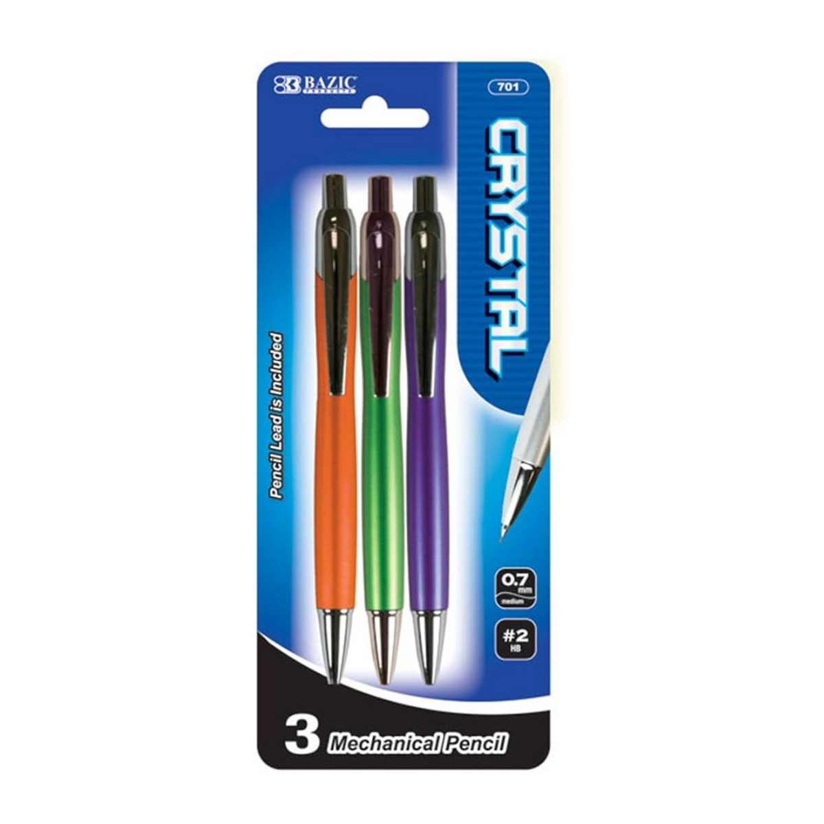 Bazic Crystal Mechanical Pencil 12/1ct