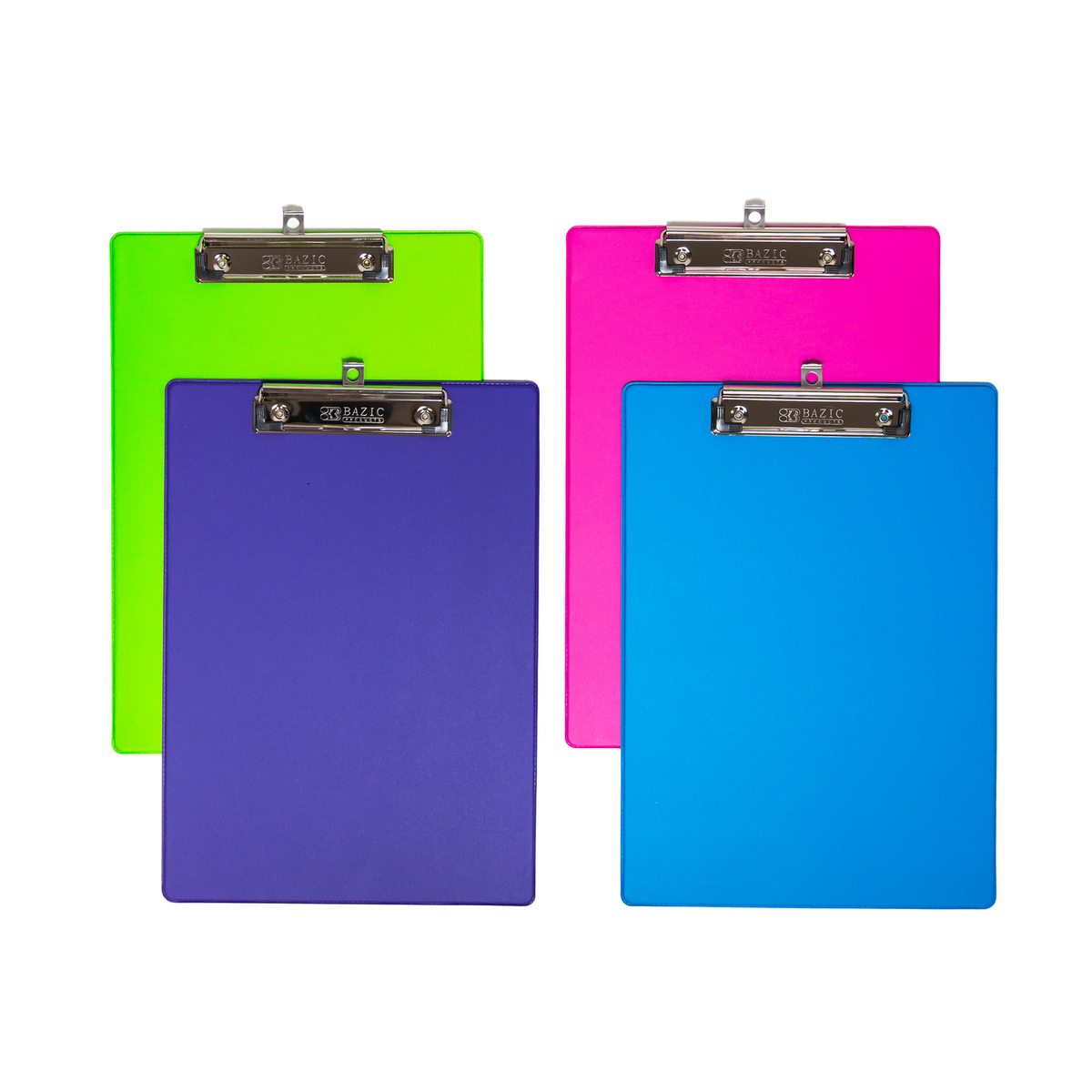 Bazic Plastic Low Profile Clipboard 12/1ct