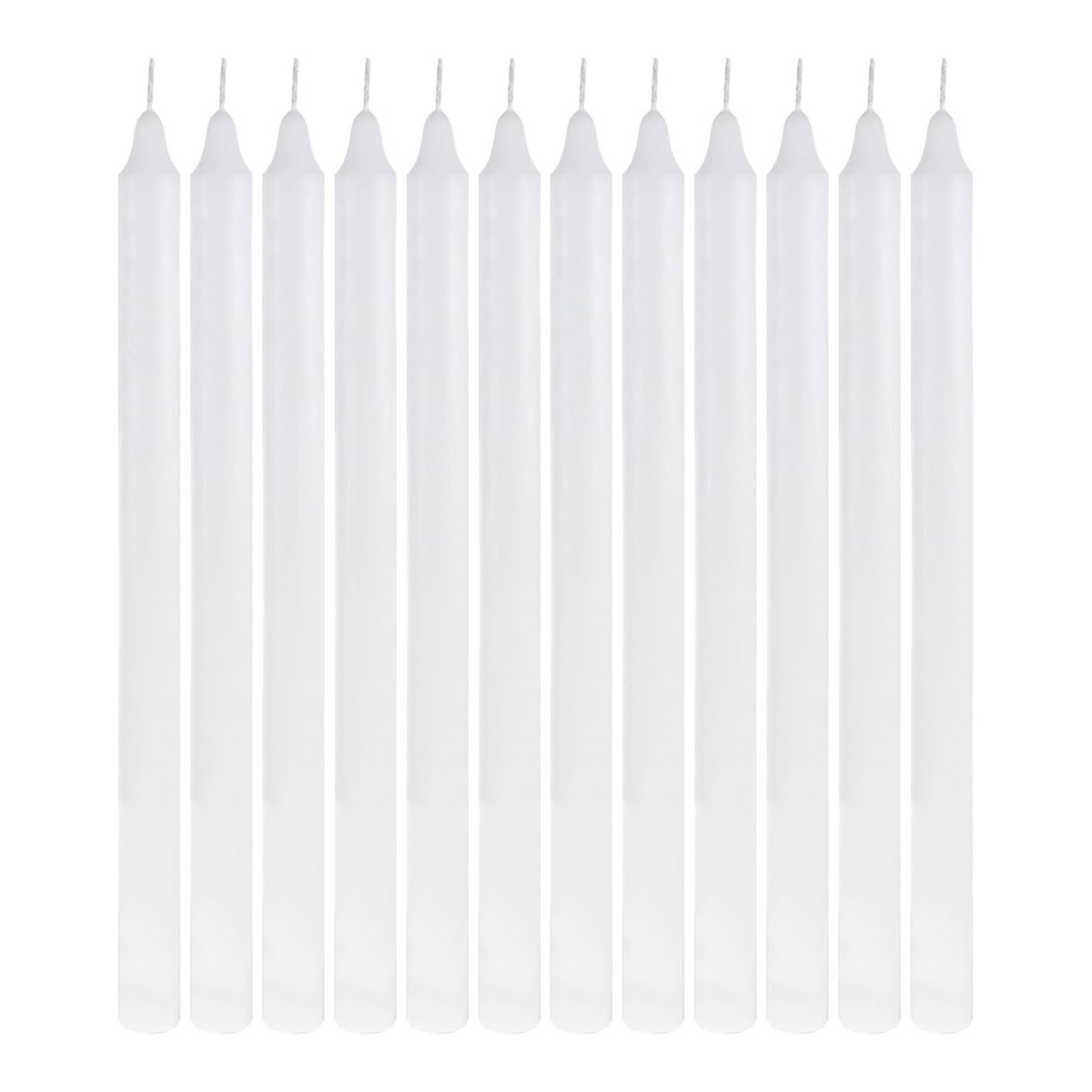 Candles White 12/48ct