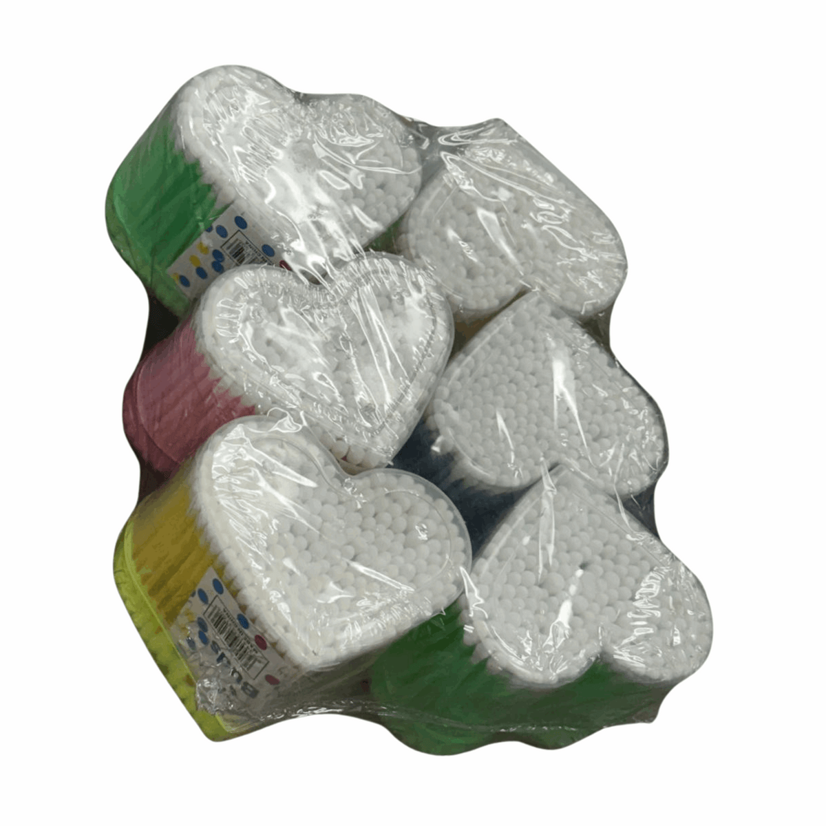 Cotton Swabs Heart 6/200ct