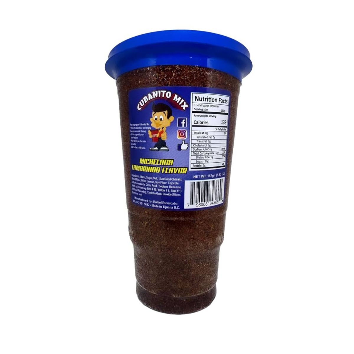Cubanito Michelada Tamarindo 12/1ct