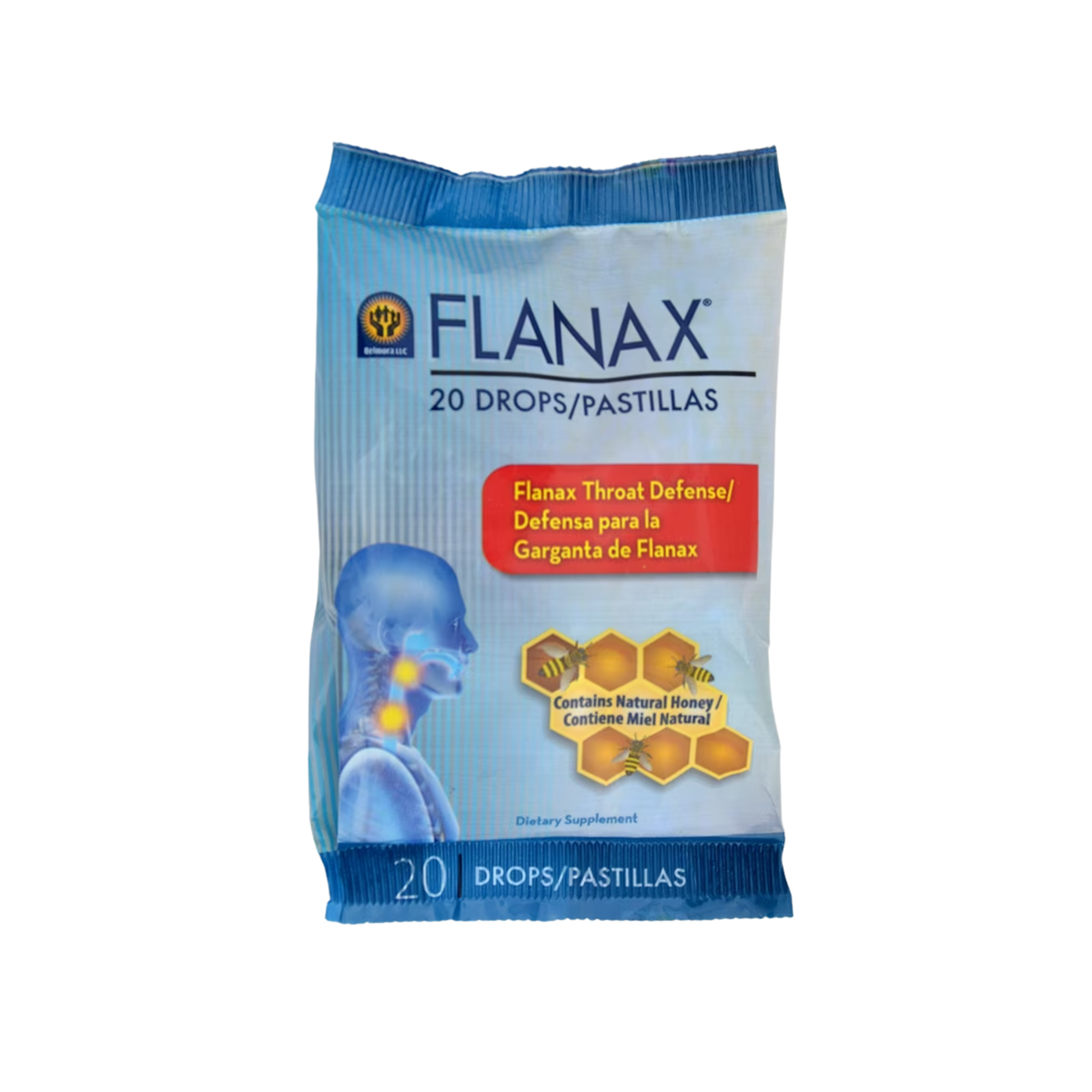 Flanax Throat Lozenge 8mg 6/20ct