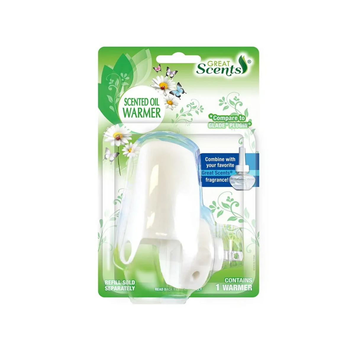 Great Scents Plug In Freshener Warmer 12/1ct