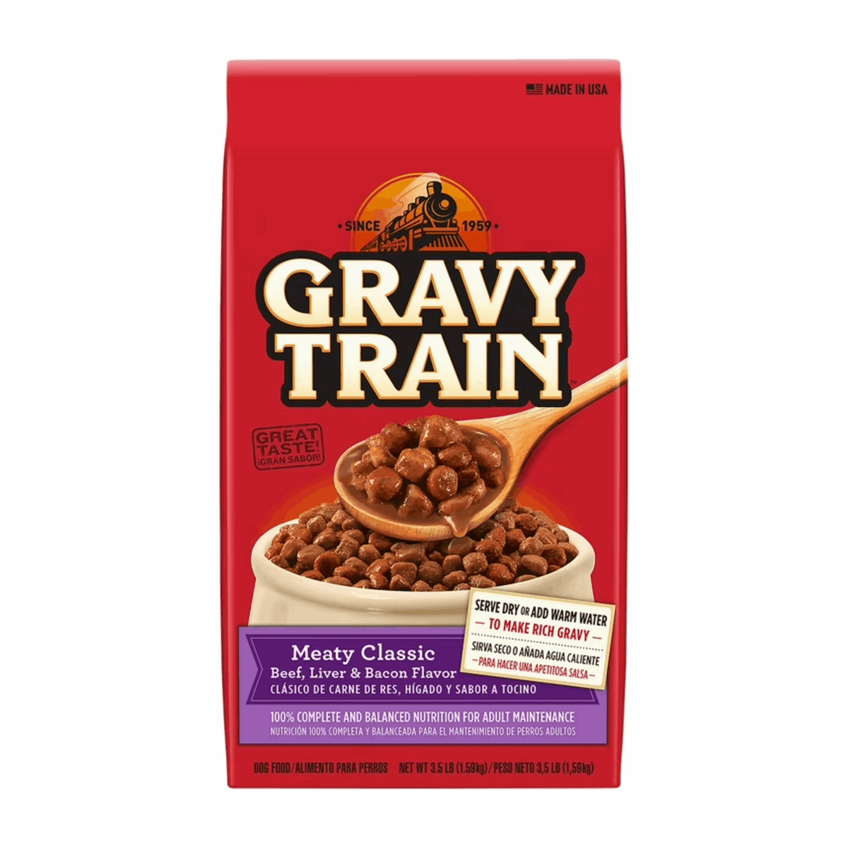 Gravy Train Meaty Classic 4/3.5Lb