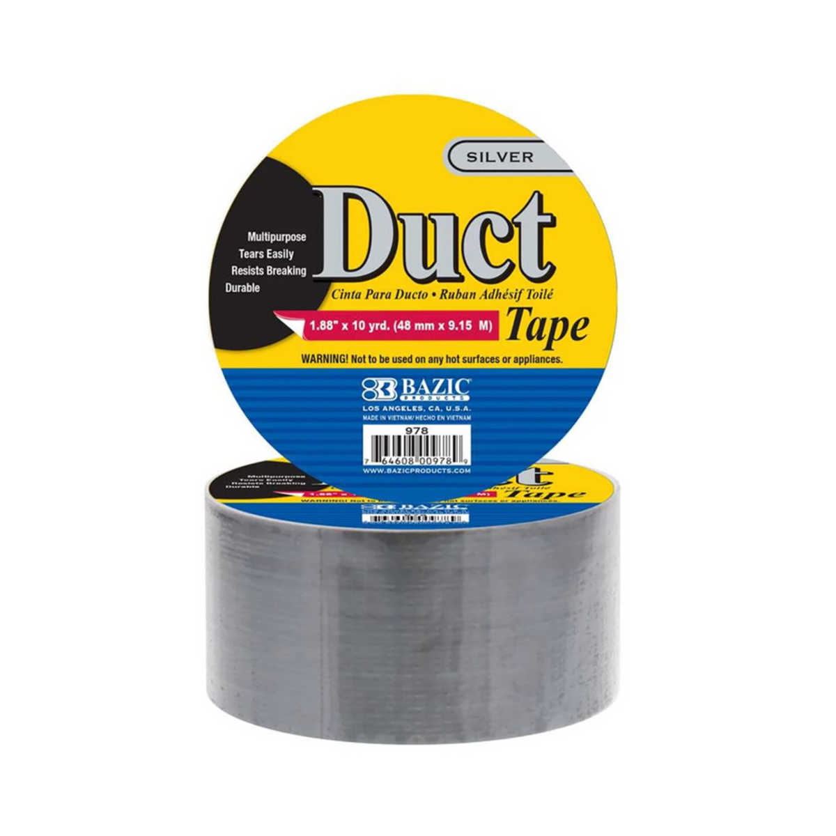 Silver Duct Tape 54/1ct