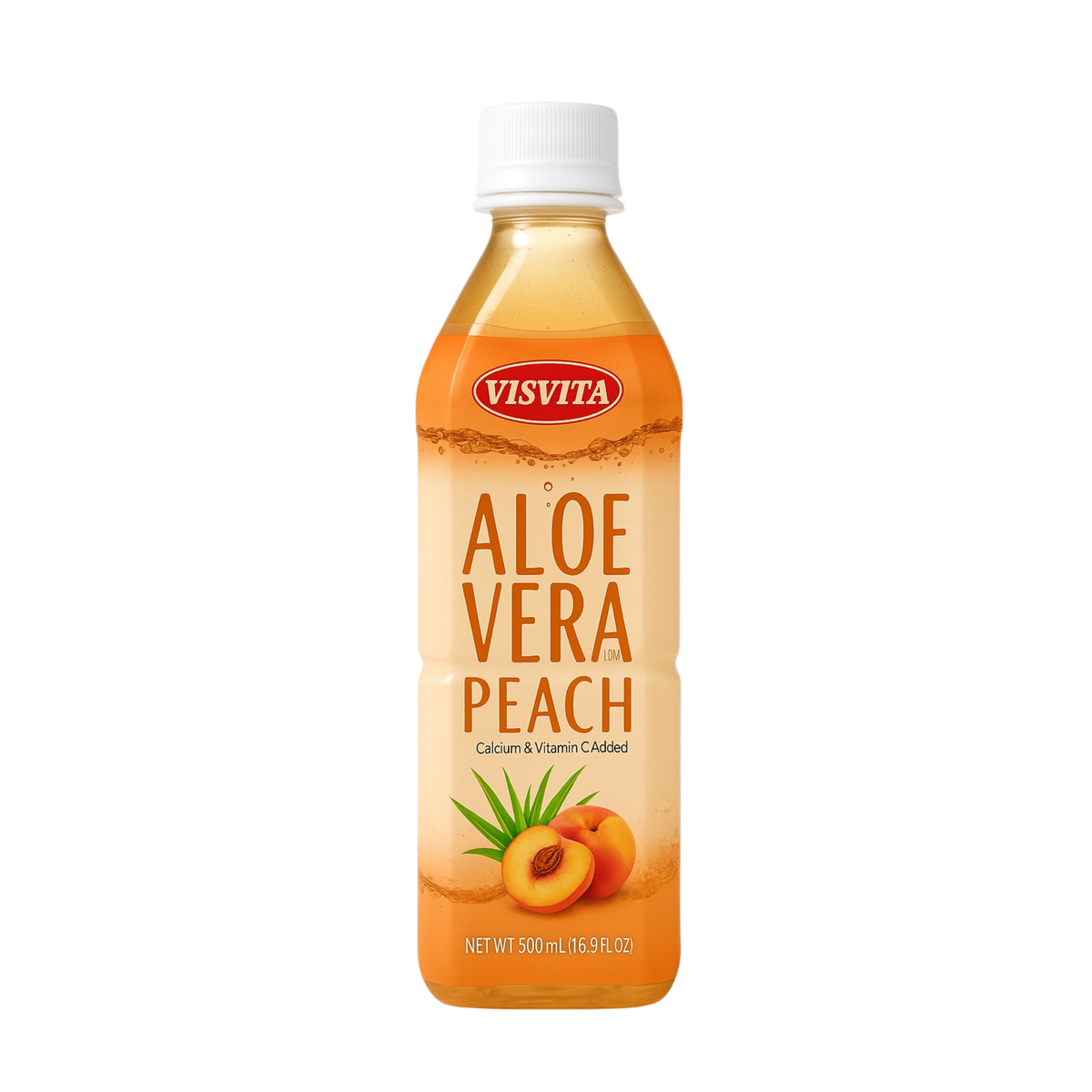 VisVita Aloe Peach 20/16.9oz +1.00CRV